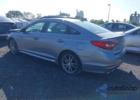 2017 Hyundai Sonata Sport 2.0T from USA, damaged, VIN 5NPE34AB4HH519636